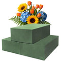 RIDEHILL 3 Pack Floral Foam Blocks, 5.5" x 3.1" x 1.7" Flower Foam for Flower Arrangements Supplies, Wet and Dry Flower Foam Blocks Suitable for Fresh and Artificial Flowers in Decorations