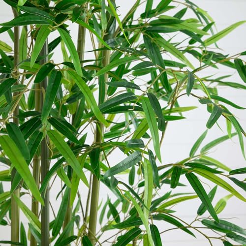 Nearly Natural 11ft. Artificial Green Bamboo Tree - size: 11ft