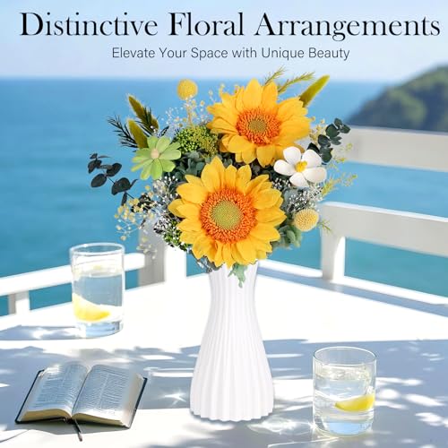 Preserved Sunflower Bouquet - Forever Flowers for Delivery, Green Flower that Last 3 Years, Eternal Flowers Bouquet, Mothers Day Gifts for Mom Grandma Wife, Anniversary Birthday Gifts for Women - color: Green