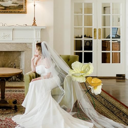Yellow Champagne Gold White Fake Flower - Bendable Waterproof Artificial Flowers Set Floral Decor for Home Bedroom Living Room Kitchen Balcony Hallway, Mall Store Supermarket Event Decoration - color: S-mixed Color-c