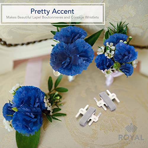 Royal Imports Artificial Carnations, Silk Faux Flowers, for Funeral Arrangements, Wedding Bouquets, Cemetery Wreaths, DIY Crafts - 100 Single 5" Stems - Red - color: Red