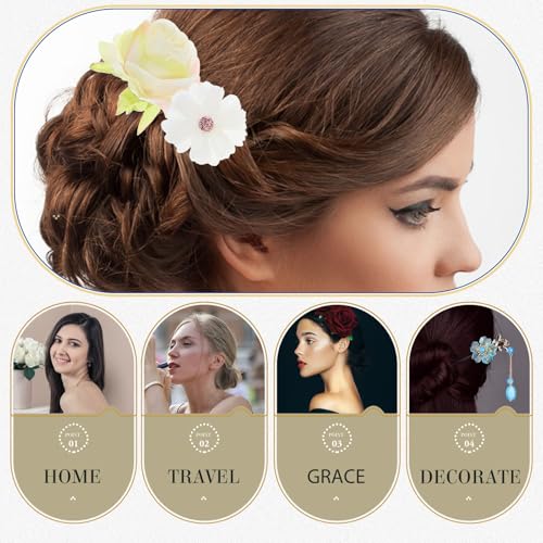 21pcs Faux Peony Flower Heads Silk Simulation Mini Flowers for DIY Garland Party Table Decorations Home Décor