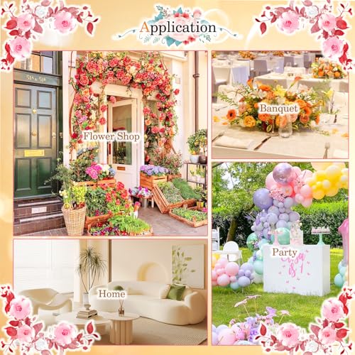 30 Pcs Metal Wire Floral Picks 13 Inch Wire Place Card Holder, Metal Table Name Number Clips Picture Stand, Round Photo Memo Flower Card Holder for Wedding Party Birthday Cake (Silver Round)  - color: Silver, size: 30 Pcs-Round