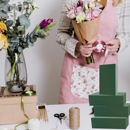 TANEMUDO 36 Packs Floral Foam Blocks Wet & Dry for Flower Arranging,5.5 x 3.1 x 1.8 Inches Floral Styrofoam Blocks Kit for Fresh and Artificial Flowers, Wedding and Home Decor