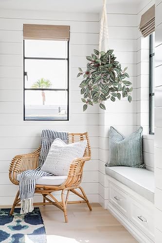 GnFlus Fake Hanging Plants with Pot, 17" Green Red Artificial Eye Leaves Potted Plant Faux Peperomia Vine Basket Plant for Wall Bedroom Office Indoor Outdoor Home Decor - color: Green Red Leaves