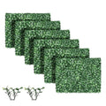 Greenery Wall (6 Pcs-16" x 12")… - size: 6pes 16"x 12"
