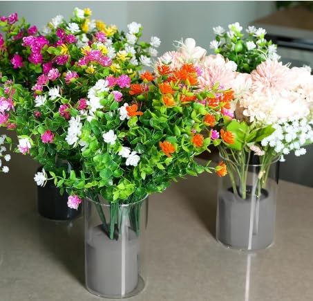 XCEL Florist Foam Floral Foam Blocks - Reusable, Weather Resistant Styrofoam for Artificial Flowers (Gray 3" Round x 3" Thick - 10 Pack) - color: Gray 3" Round x 3" Thick - 10 Pack
