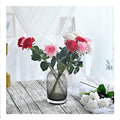 ZMZQ&flw Roses Artificial Flowers 12PCS, White Red Pink Mix Real Touch Silk Flowers, Realistic Single Fake Flower with Individual Stems Leaves - color: Mixed Colors 12pcs