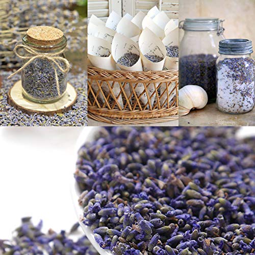 Dried Lavender Flowers, Dry Lavender Buds Bulk for Wedding Toss, Crafts, Sachets - 1/2 Pound - size: 1/2 Pound
