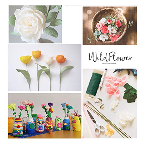 Floral Wire 26 Gauge, 100 Pcs Silver Florist Wire - 14 Inch for Crafts, Bouquet Stem Wrapping, Wreath Making, Flower Arrangement Supplies - color: Silver