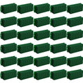Boao 12 Pieces Floral Foam Cage Holder with Floral Foam for Fresh Flowers Cage Bowl for Table Centerpiece Flower Arrangement, Rectangle, 11.8 x 4.7 x 3.1 Inch