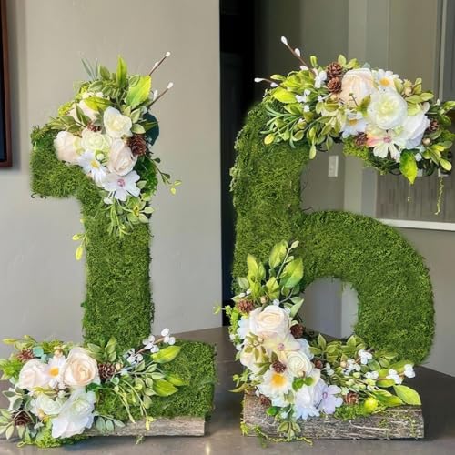 2 Pcs Fake Moss Table Runner Rolls for Decoration 4" x 47" Artificial Moss for Plants Indoor Green Faux Grass for Planters Crafts DIY Table Centerpieces Fairy Garden Floral Wedding 10 x 120cm - color: 2 Pcs Green, 4 X 47 Inch/10x120cm