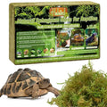 Halatool 1.1LB Natural Sphagnum Moss for Reptiles- 25QT Green Moss for Terrarium Plants Long Fiber Reptile Moss for Leopard Gecko Snake Hamsters Tortoises Frogs Lizards Salamanders - size: 1.1LB