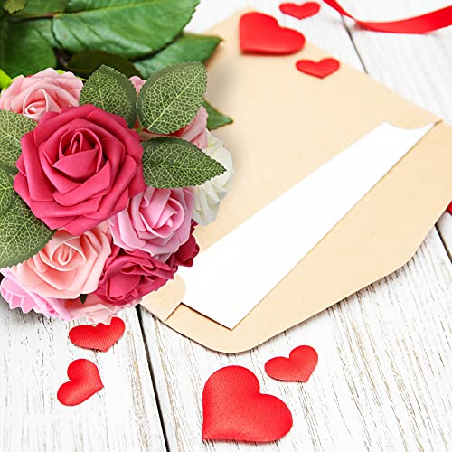 AmyHomie Artificial Flower Seriesa Red Rose 25pcs Real Looking Fake Roses w/Stem for DIY Wedding Bouquets Centerpieces Arrangements Party Baby Shower Valentines Day Christmas Tree Decorations - color: Seriesa Red