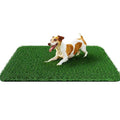 Grass Pad for Dogs 32 x 48 inches, Fast-Drain Soft Artificial Grass for Pets Potty Training, Easy to Clean Fake Grass for Dog Indoor Outdoor Use (1 Pack) - size: 48x32 Inch