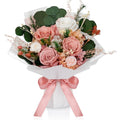 Perfectione Roses 4 Roses Mixed Bouquet for Mother's Day, Flowers for Delivery, Preserved Flowers Birthday Gift for Women Mom Wife Grandma Her, Dusty Rose - color: Dusty Rose 4 Roses