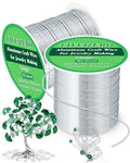 FIVEIZERO 18 Gauge&12 Gauge Aluminum Craft Wire,1mm/2mmArmature Wire for Sculpting, Bendable Metal Wire for Jewelry Making, Wire Wrapping, Floral Sculptures,Clay & Christmas Ornaments Crafting(Sliver) - size: 18+12 Gauge