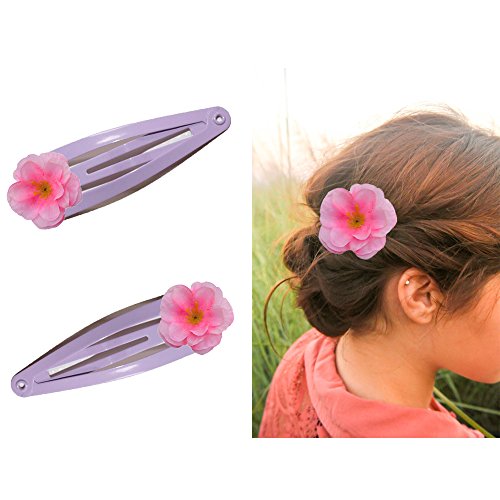 Artificial Silk Cherry Blossom Flower Heads, Fake Fabric Sakura Floral Head Decor for Bridal Hair Clips Headbands Dress DIY Accessories Wedding Party Supply Table Decorative (100pcs Pink) - color: Pink