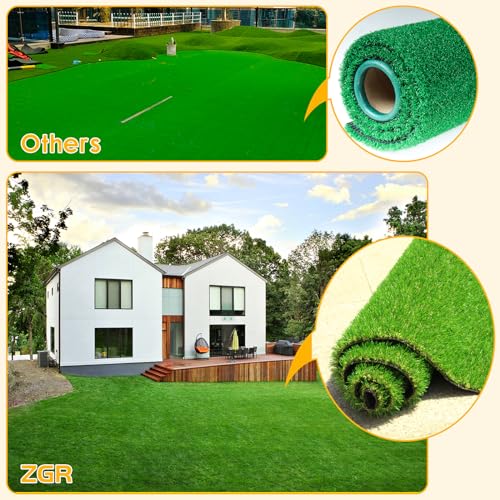 Artificial Grass Turf Lawn 1' x 7' Outdoor Rug, 0.8" Premium Realistic Turf for Garden, Yard, Home Landscape, Playground, Dogs Synthetic Grass Mat Fake Grass Rug - size: 1' x 7'