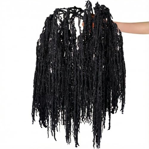 Suncalla 12 Pcs Black Spring Natural Dried Amaranthus Hanging Flowers Amaranthus Artificial Flowers for Wedding Arch Bouquet Floral Garland Wall Home Decoration (23 Inch) - color: Black
