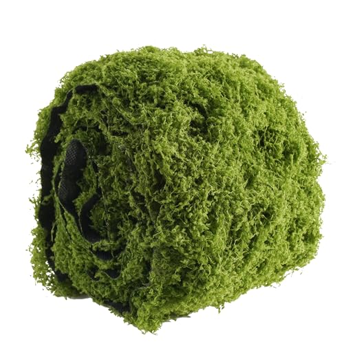 USMOLA Fake Moss Mat, Artificial Moss Table Runner for Wedding Decor Table Centerpieces Fairy Garden Crafts Indoor Green Faux Grass Wall Decor (Green: 4x47Inch / 10x120cm) - color: Green: 4x47inch / 10x120cm