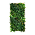 Nearly Natural Hawaiian Islands Artificial Living Wall Panel - 20in x 40in UV Resistant, Indoor/Outdoor Greenery Panel with Light Wood-Like Frame, Perfect for Home, Office, Events - Easy to Hang