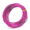 Aluminum Wire, 9 Gauge, Light Fuchsia, 11 Yards, Craft Wire, Jewelry Making - color: Light Fuchsia, size: 9 Gauge