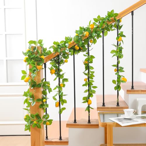 3 Strands Odorless Artificial Vines, 6FT Silk Ivy Garland, Fake Greenery Hanging Plants, Decoration for Party, Wedding, Room. - color: With Led