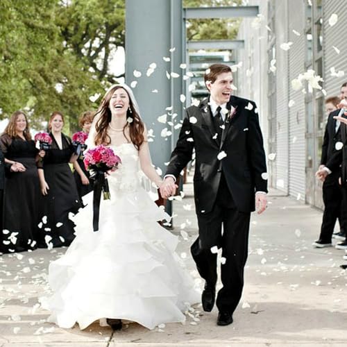 CODE FLORIST 2200 PCS Silk Flower Rose Petals for Wedding Decorations (Ivory) - color: Ivory, size: 2 Inch