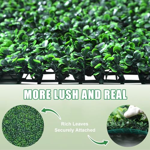Yangrass Artificial Fence Panel Roll,72"x 160"(80 sq.ft) UV-Anti Faux Ivy Leaves Privacy Fence Screen Grass Wall Roll Panels for Indoor Home Decor and Outdoor Garden Backyard - size: 72x160 IN