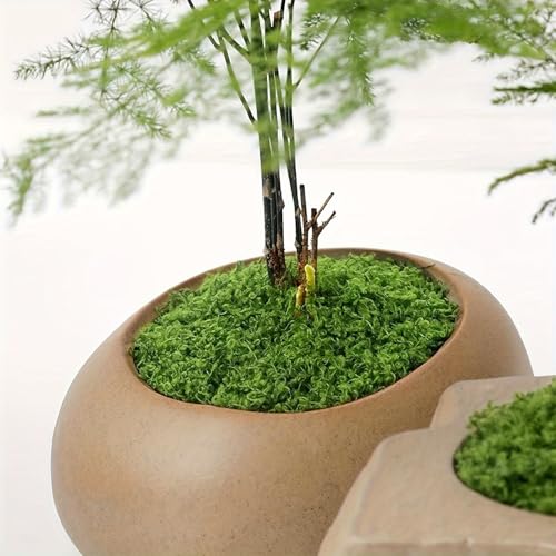 100g Dark Cyan Artificial Green Moss Lawn Plant Landscape - color: Blue1