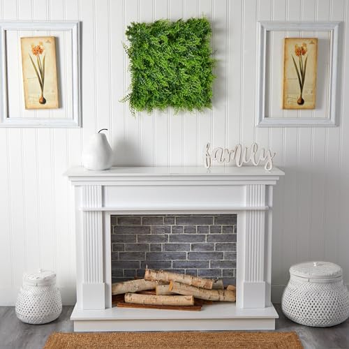 Nearly Natural 20in. x 20in. Lush Mediterranean Artificial Fern Wall Panel UV Resistant (Indoor/Outdoor)