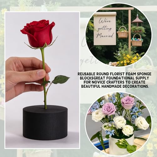 8 Piece Reusable Floral Foam Blocks, 3.15 x 1.5 Inch, Water Resistant, for Artificial Flower Arrangements, Outdoor Planters, Wedding Decor (8, 3.15 x 1.5) - size: 3.15 x 1.5