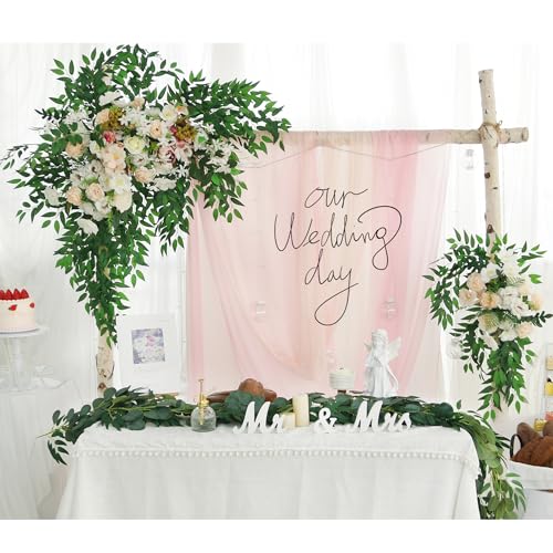 GREENTIME 6 Pack Artificial Italian Ruscus Greenery Stems 23.5'' Faux Green Leaf Bouquet for Vase Bridal Wedding Table Centerpiece Decor - color: Green - Italian Ruscus Stems