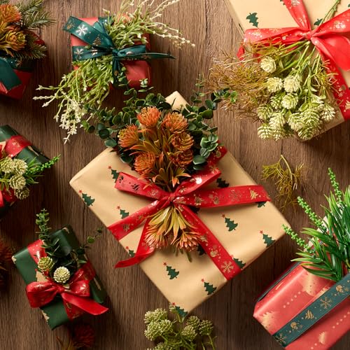 Eucalyptus Stems Artificial Eucalyptus Leaves Branches 12 Bundles Greenery Fake Plants for Home Office Flowers Bouquet Centerpiece Wedding Decoration, Christmas Decor, DIY Gift Box Embellishment - color: A Green Eucalyptus Leaves 12pcs