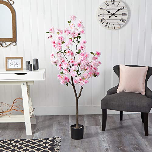 Nearly Natural 5ft. Cherry Blossom Artificial Tree