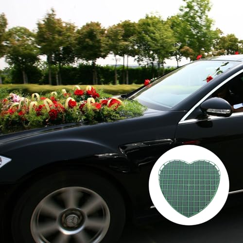 Floral Foam Blocks Heart Shape Green Florist Sponge Floral Bricks Flower Mud for Wedding Floral Arranging Supplies