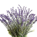 Artificial Lavender Flowers with Silk Flocked Fake Lavender Plant for Wedding Home Table Centerpiece Decor-Pack of 4