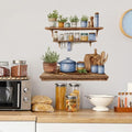 Kitchen Wall Stickers Peel and Stick Dining Room Wall Decals Removable Vinyl Waterproof Kitchen Utensils Wall Decor for Home Office School Kitchen Dining Room Coffee Shop - style: Kitchen Utensils
