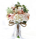 S_SSOY Wedding Romantic Bouquet Bride Bridal Bouquets Bridesmaid Bouquet Artificial Flowers Valentine's Day Party - color: Multi Color
