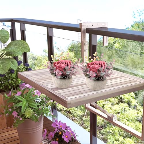 Faux Flowers in Pot, Pink Rose Artificial Flowers with Pot Mini Potted Plants Centerpiece Decor for Home Bathroom Office Desk Shelves Room Decorations - color: 1 Pack Red Rose