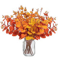 Yen Jean 10PCS Fall Decorations for Home Flowers Artificial - Fake Plants Thanksgiving Autumn Decor Outdoor - style: fall