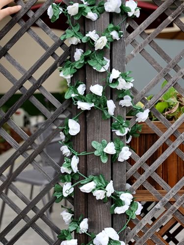 250cm Artificial Peony Flowers Fake Plant DIY Wedding Home Room Decoration (White) - color: White