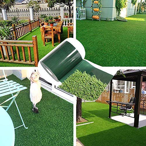 TYLife Double-Sided Artificial Grass Tape,6" x33' Self-Adhesive Synthetic Turf Seam Carpet Tape for Jointing Fake Green Lawn,Mat Rug,Connecting Garden Pet Rug - size: Double-sided(6" x 33')