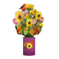 Lovepop Everyday Pop-Up Card for Her and Him - 3D Pop-Up Bouquet Greeting Cards for Men, Women - Sunflower - 12" x 8.5" Floral Bouquet - Blank Note Card Included - color: Golden Sunflower Bouquet