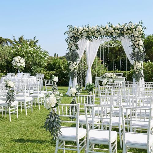 100PCS Eucalyptus Stems Bulk,4 Kinds Mixed Artificial Greenery Stems,Fake Eucalyptus Leaves for Table Centerpieces,Vase,Wedding Decorations,Bridal Bouquet,Home Decor - size: 100PCS