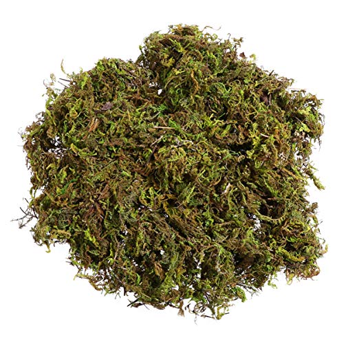 IMIKEYA Artificial Moss, 60g Fake Green Moss for Crafts, Potted Plants, Fairy Garden Decor, Wedding Table Centerpieces, Soil Cover for Indoor Planters and Terrariums