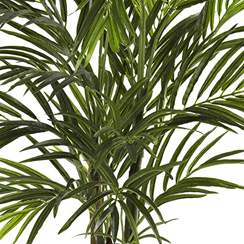 Nearly Natural 2.5ft Artificial Areca Palm Tree, UV Resistant (Indoor/Outdoor)