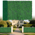 Yangrass Artificial Fence Panel Roll,60"x 140"(58 sq.ft) UV-Anti Faux Ivy Leaves Privacy Fence Screen Grass Wall Roll Panels for Indoor Home Decor and Outdoor Garden Backyard - size: 60x140 IN