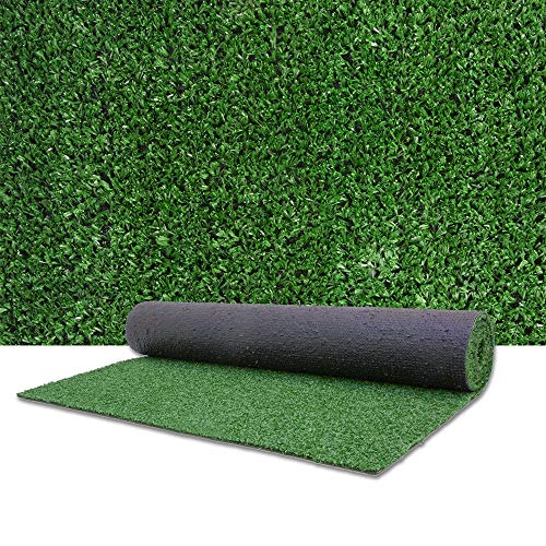 Synthetic Artificial Grass Turf Customized Sizes Decorations for Fence Drainage Holes & Rubber Backing, Indoor Outdoor Faux Grass Astro Rug Carpet Backdropfor Garden Backyard Patio Balcony - size: 2' x 24'
